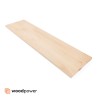 Schody drewniane jesionowe lite A/B 90x25x3 cm surowe