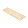 Parapet wewnętrzny 170x10x1.9 cm drewniany jesion mikrowczep surowy A/B