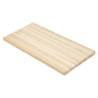 Blat 100x100x1.9 cm jesionowy lity A/B surowy