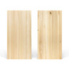 Blat 110x100x1.9 cm jesionowy lity A/B surowy