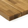 Schody stopień 85x35x3 cm dębowy mikrowczep B/B lakierowany bezbarwny